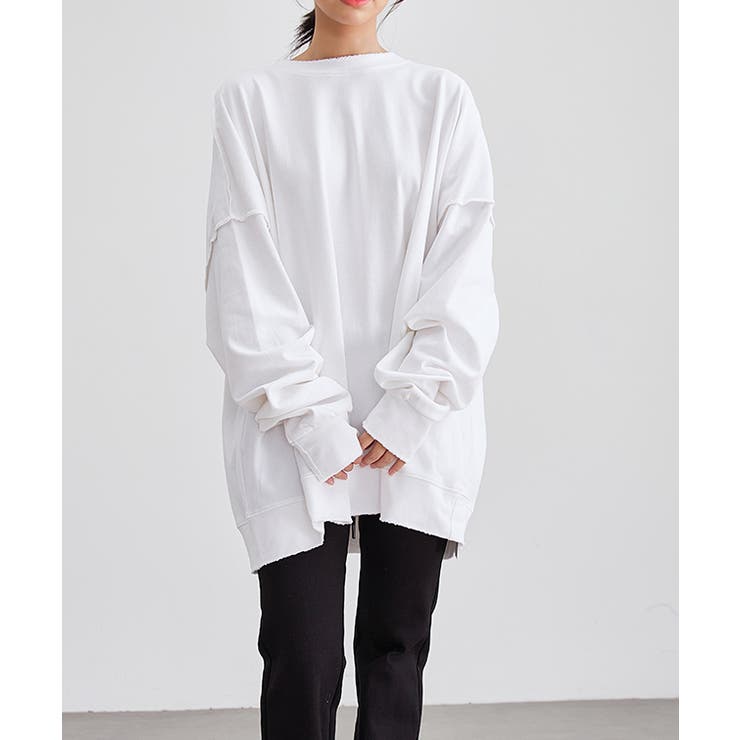 ソリッドカラー ラウンドネック フレア | レースレディース  | 詳細画像8 