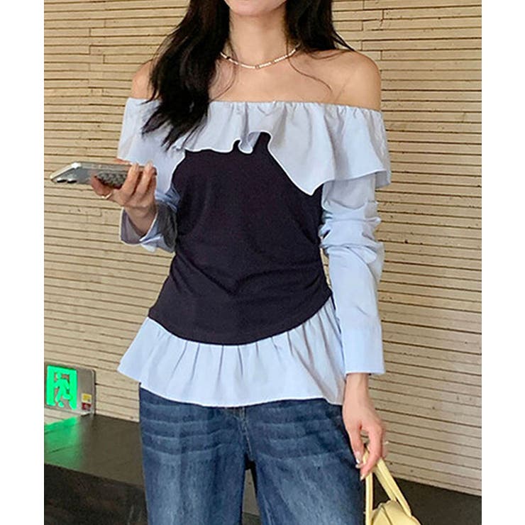 フリル ビスチェ サイドギャザー | レースレディース  | 詳細画像4 