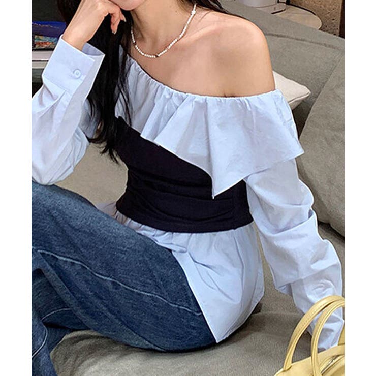 フリル ビスチェ サイドギャザー | レースレディース  | 詳細画像5 