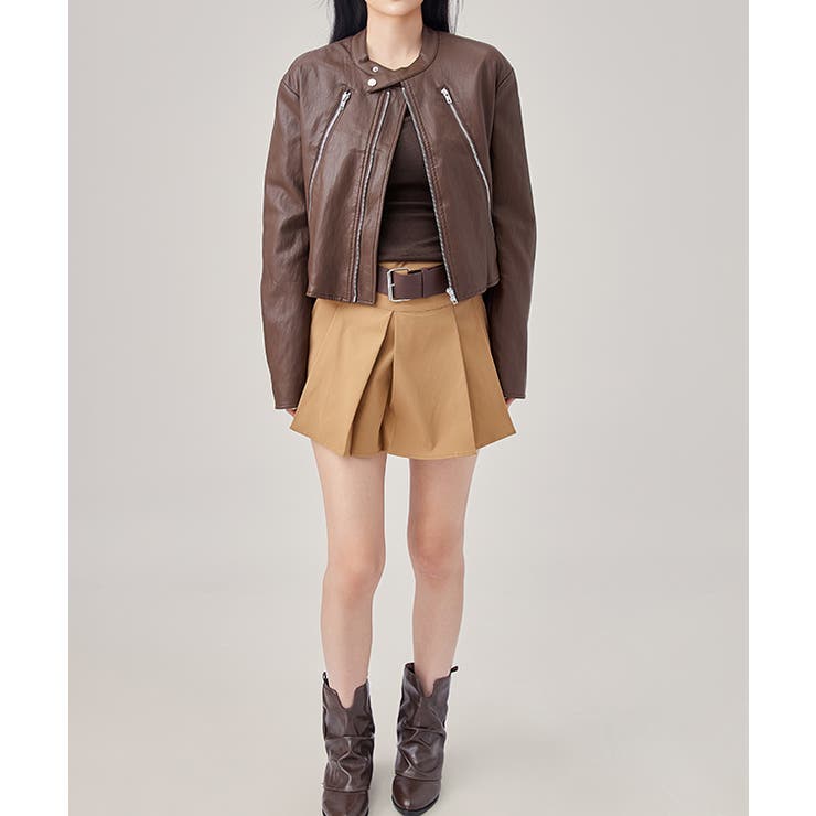 バンドカラー レザー調 コンパクト | レースレディース  | 詳細画像8 