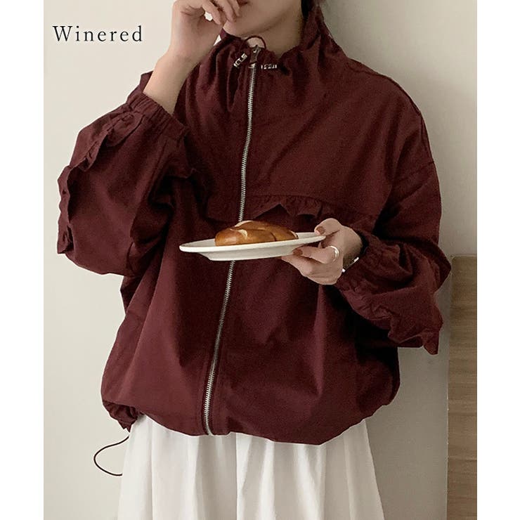 コットン スタンドカラー フリル | レースレディース  | 詳細画像7 