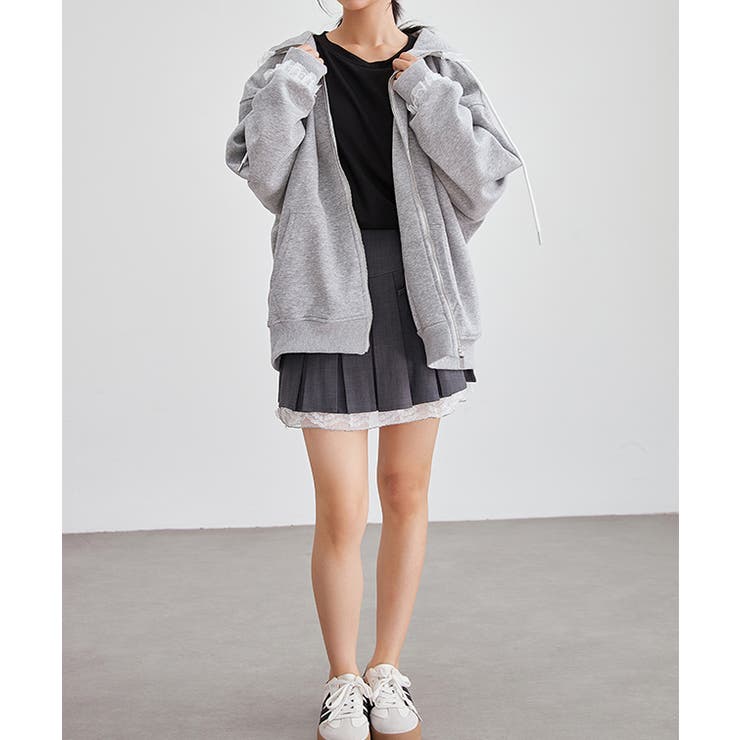 配レース ジップアップ 長袖 | レースレディース  | 詳細画像12 