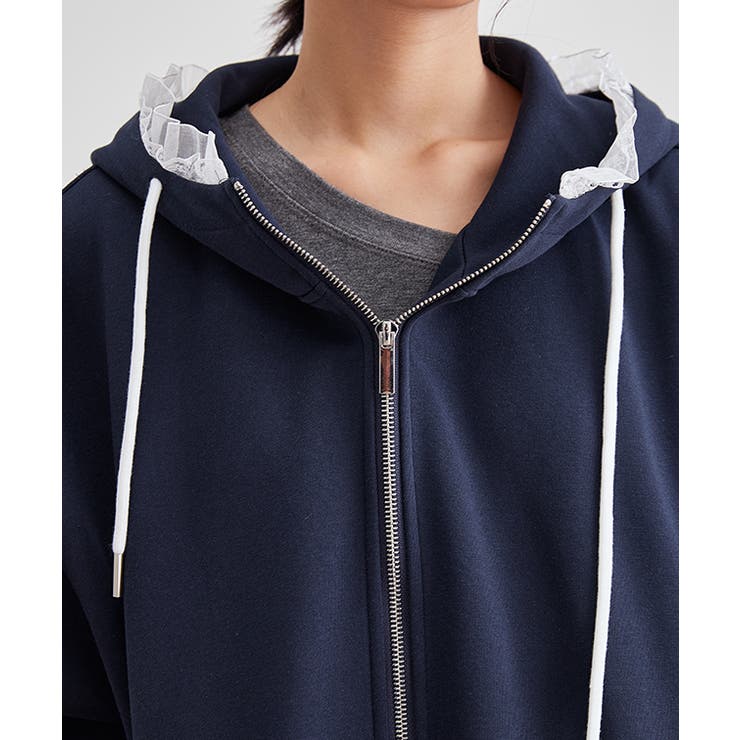 配レース ジップアップ 長袖 | レースレディース  | 詳細画像19 