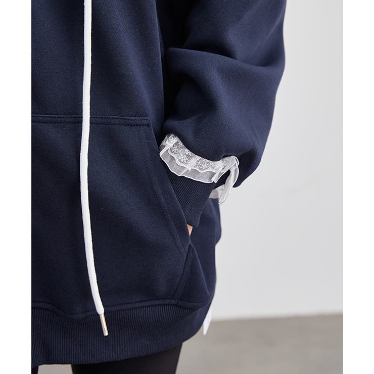 配レース ジップアップ 長袖 | レースレディース  | 詳細画像20 