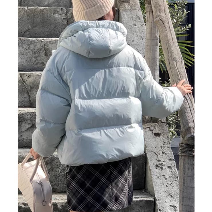 スタンドカラー ドロスト フード付き | レースレディース  | 詳細画像12 