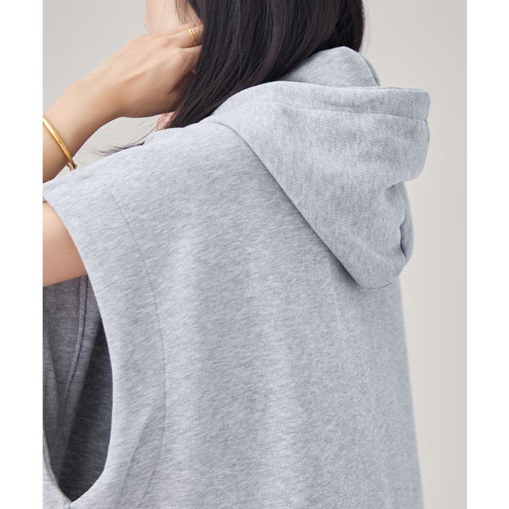 半袖 ジップアップ フーデット | レースレディース  | 詳細画像11 