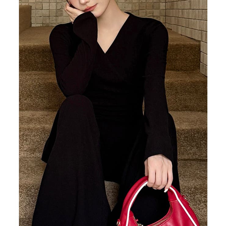 カシュクール 長袖 リラックス | レースレディース  | 詳細画像7 