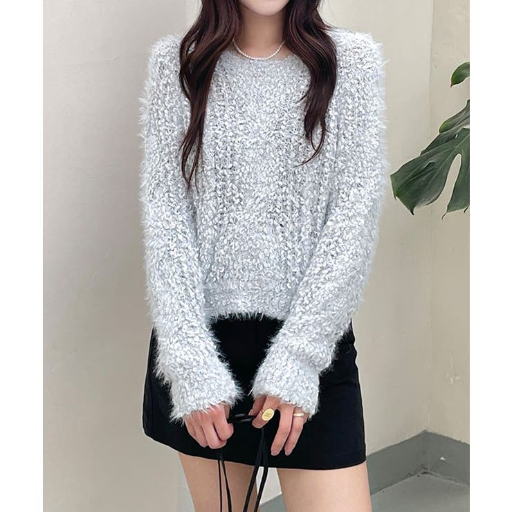 ブークレー クルーネック 長袖 | レースレディース  | 詳細画像5 