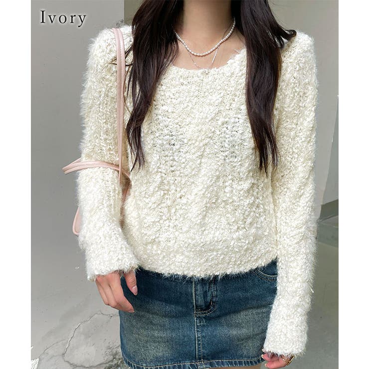 ブークレー クルーネック 長袖 | レースレディース  | 詳細画像7 