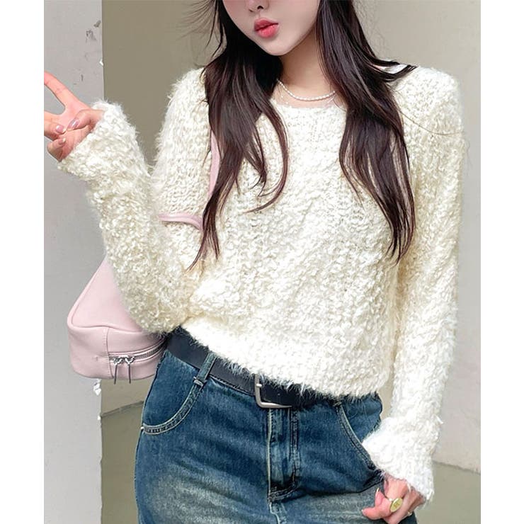 ブークレー クルーネック 長袖 | レースレディース  | 詳細画像9 