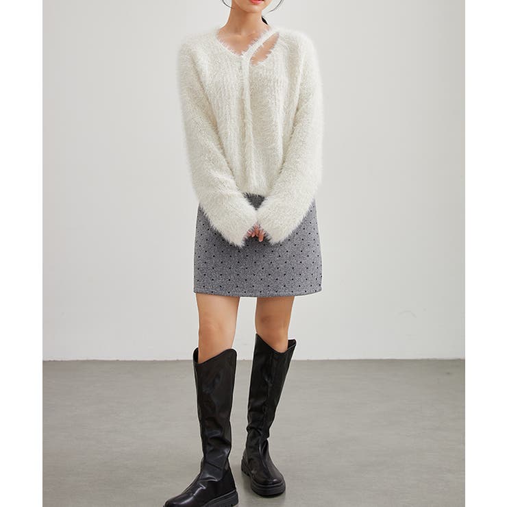 シャギー スパンコール オープンカット | レースレディース  | 詳細画像12 