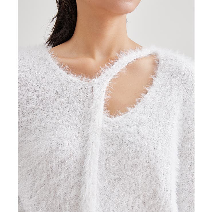 シャギー スパンコール オープンカット | レースレディース  | 詳細画像20 