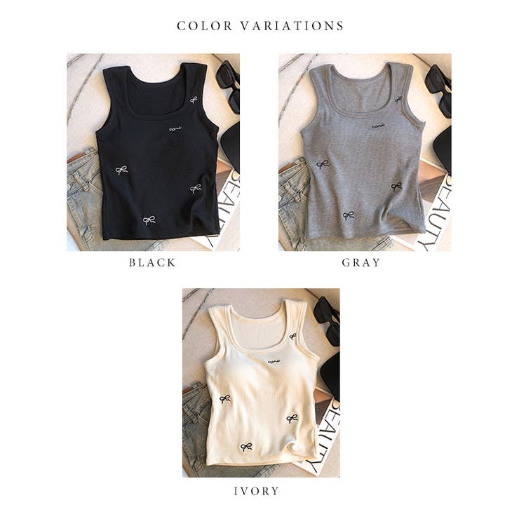 メニー リボン 刺繍 | レースレディース  | 詳細画像7 