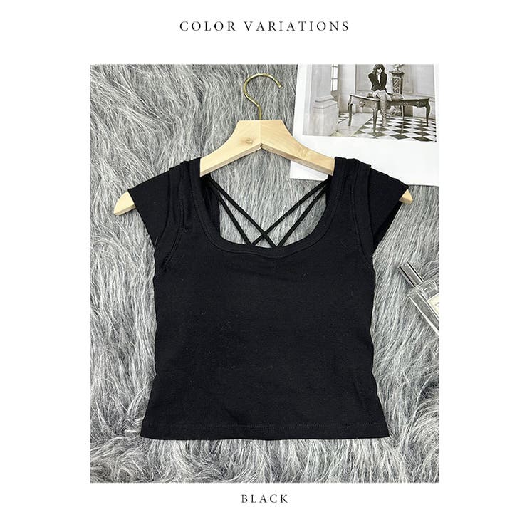 ソリッドカラー カップスリーブ バック | レースレディース  | 詳細画像7 