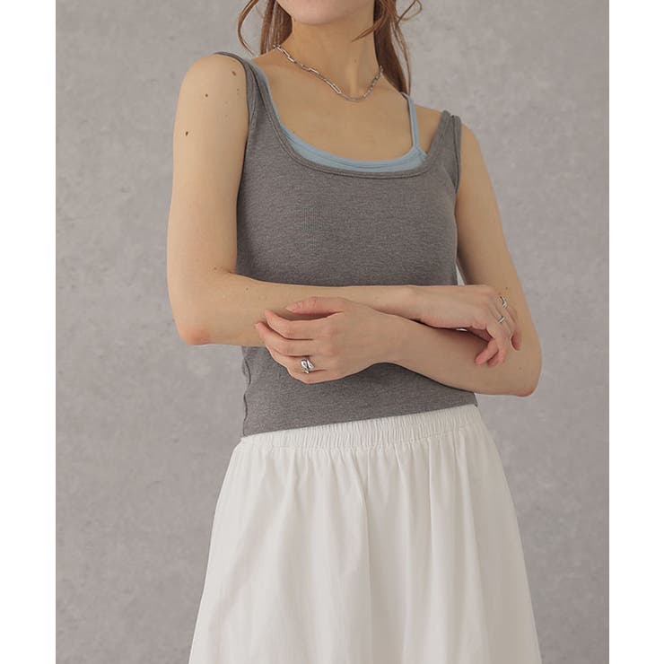 配色 フェイク レイヤード | レースレディース  | 詳細画像13 