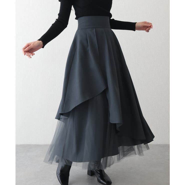 ハイウエスト フレアヘム チュール | レースレディース  | 詳細画像7 