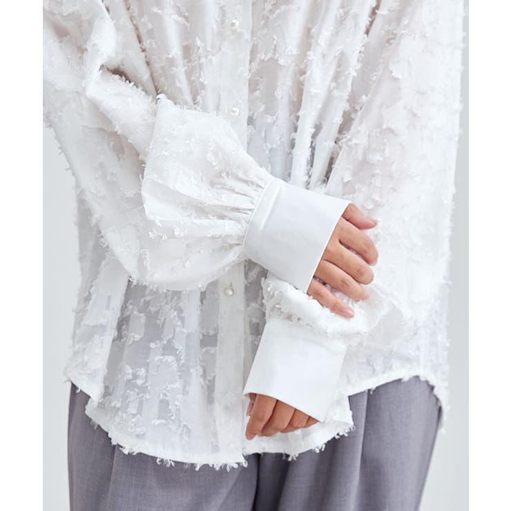 2way 襟取り外し パールボタン | レースレディース  | 詳細画像19 