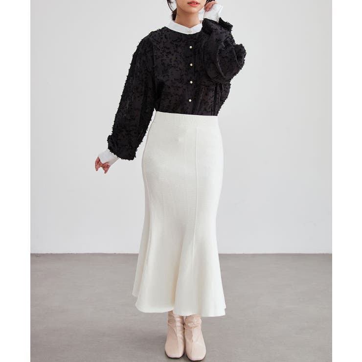 2way 襟取り外し パールボタン | レースレディース  | 詳細画像4 