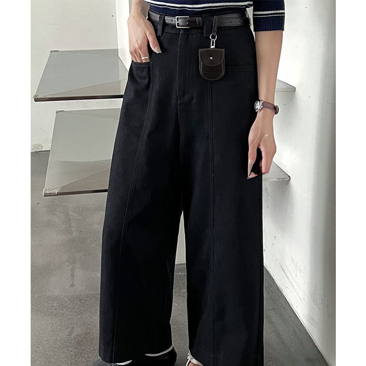 ベルトポーチ付き ハイウエスト ストレート | レースレディース  | 詳細画像5 