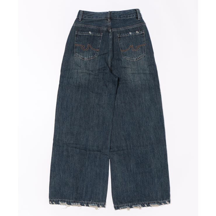 ハイウエスト 裾 ダメージ | レースレディース  | 詳細画像14 