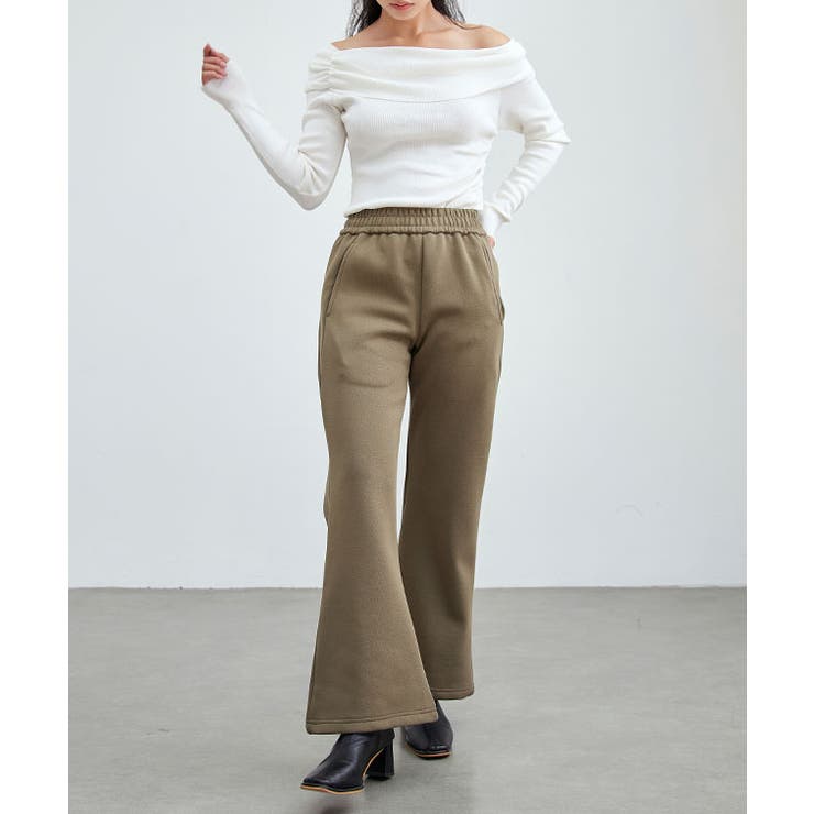 裏起毛 ハイウエスト イージー | レースレディース  | 詳細画像12 