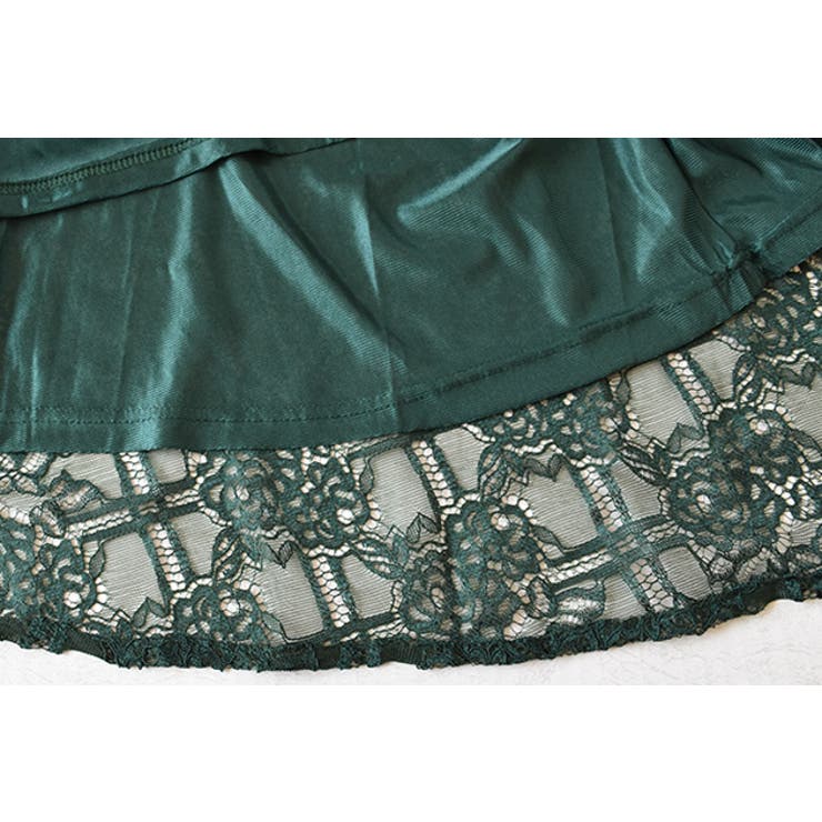 総レースワンピースミモレ丈ドレス レースワンピ ドレスワンピース | レースレディース  | 詳細画像7 