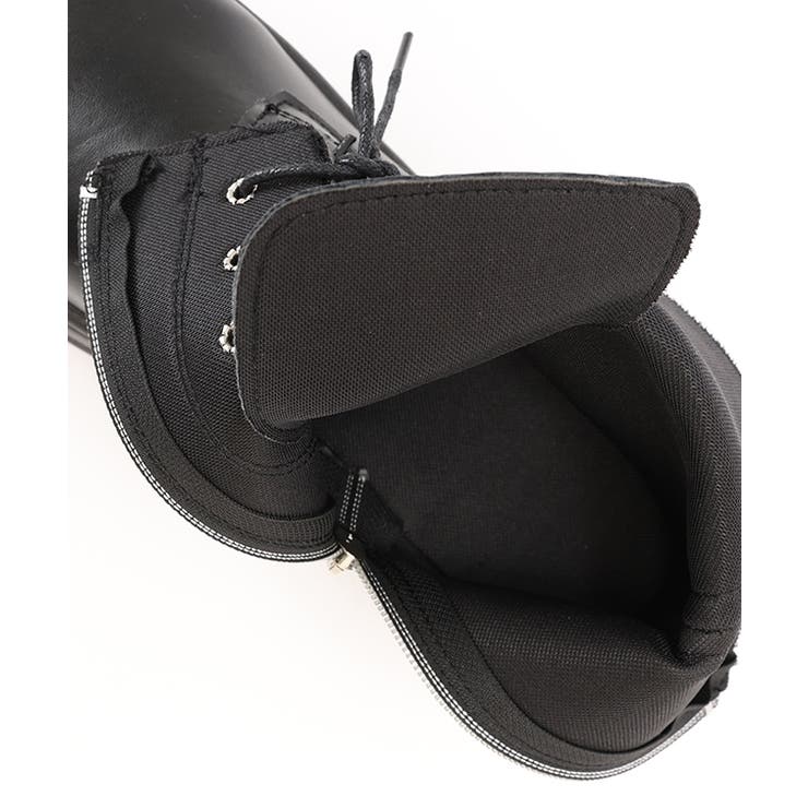 レザー調 厚底 レースアップ | レースレディース  | 詳細画像15 