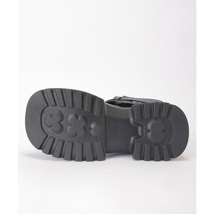 レザー調 ベルト付き 厚底 | レースレディース  | 詳細画像15 