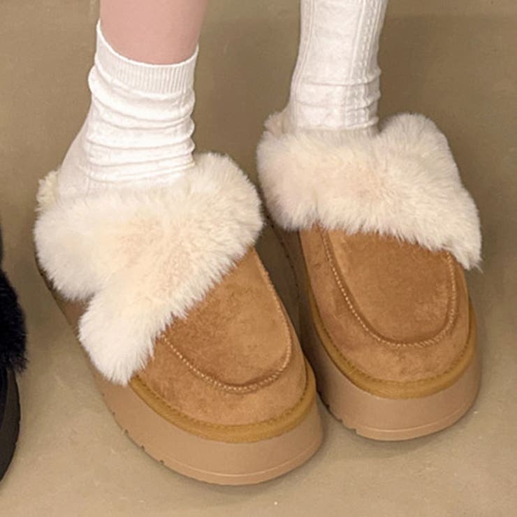 スエード調 厚底 ボア | レースレディース  | 詳細画像1 