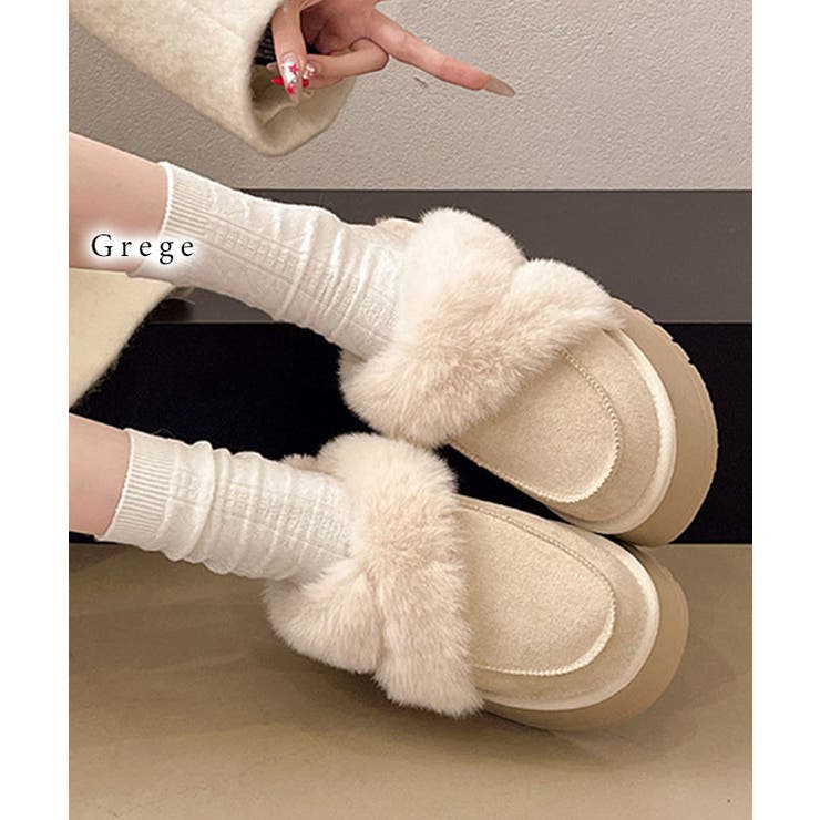 スエード調 厚底 ボア | レースレディース  | 詳細画像6 