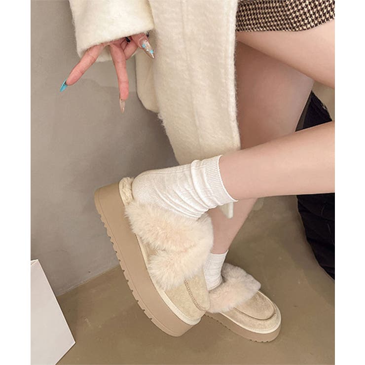 スエード調 厚底 ボア | レースレディース  | 詳細画像8 