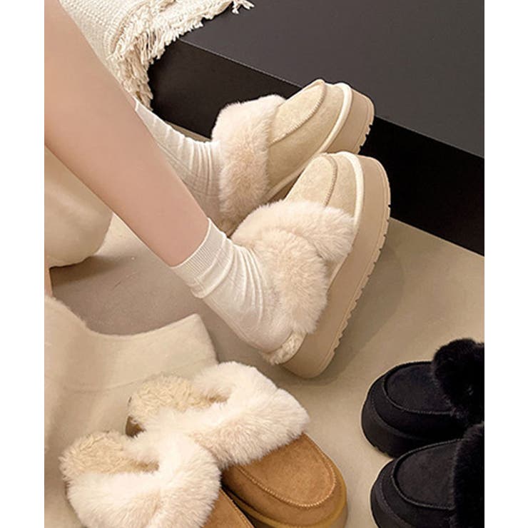 スエード調 厚底 ボア | レースレディース  | 詳細画像9 