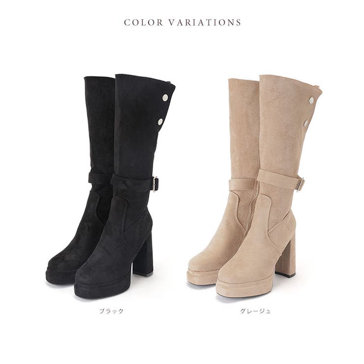 レザー調 サイド ファスナー | レースレディース  | 詳細画像2 