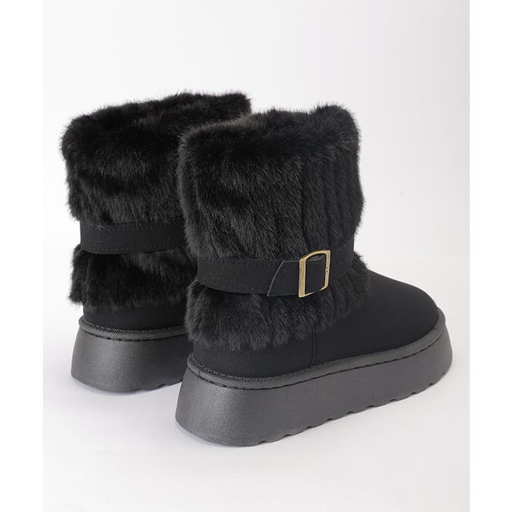 スエード調 厚底 ファー | レースレディース  | 詳細画像17 