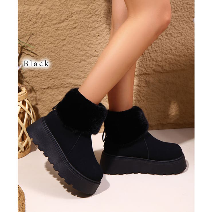 ファー付き ボリューム 厚底 | レースレディース  | 詳細画像3 