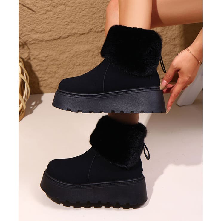 ファー付き ボリューム 厚底 | レースレディース  | 詳細画像5 