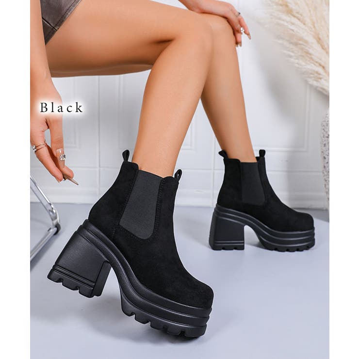 サイドゴア ボリューム 厚底 | レースレディース  | 詳細画像2 