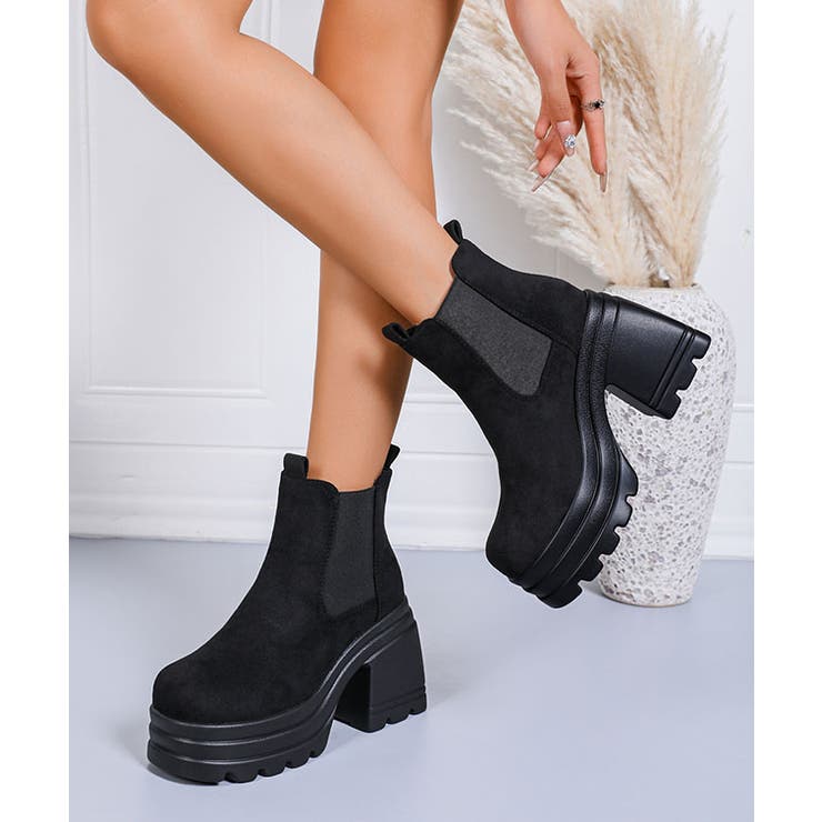 サイドゴア ボリューム 厚底 | レースレディース  | 詳細画像3 