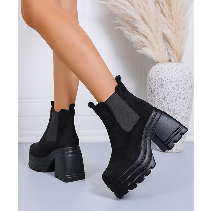 サイドゴア ボリューム 厚底 | レースレディース  | 詳細画像4 