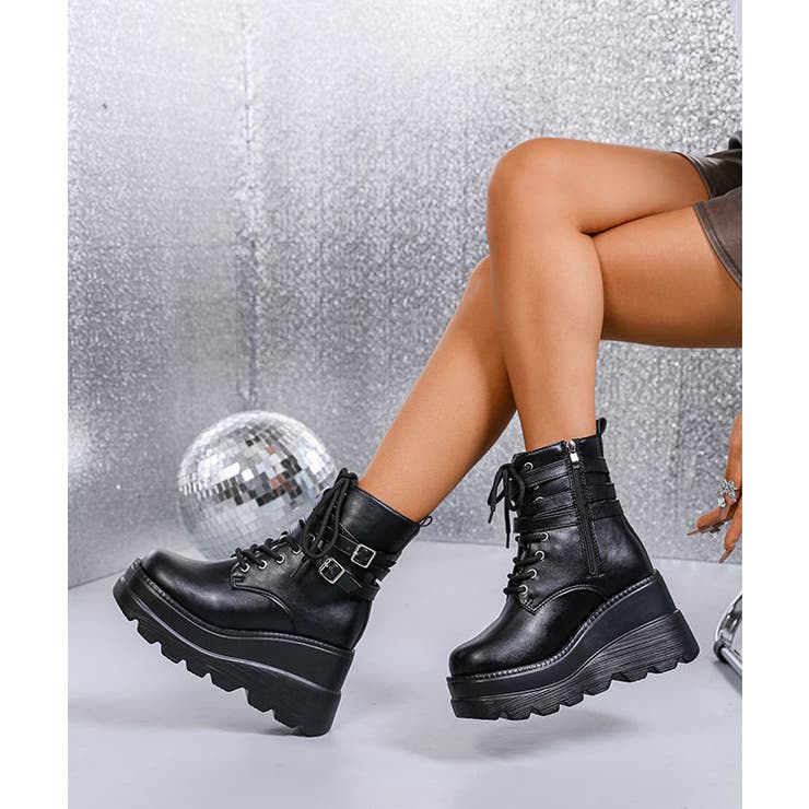 ボリューム レースアップ 厚底 | レースレディース  | 詳細画像3 