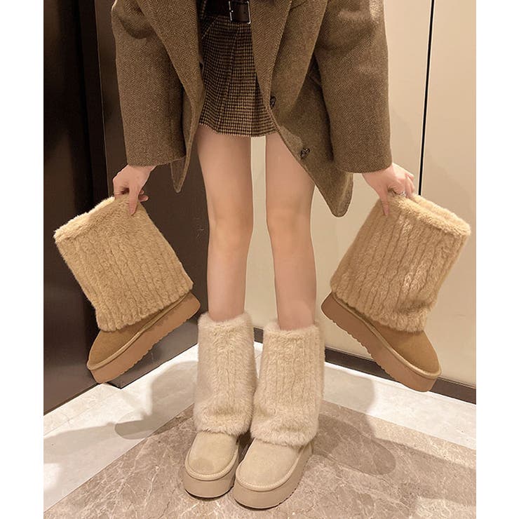 ボリューム ファー付き ムートン風 | レースレディース  | 詳細画像10 