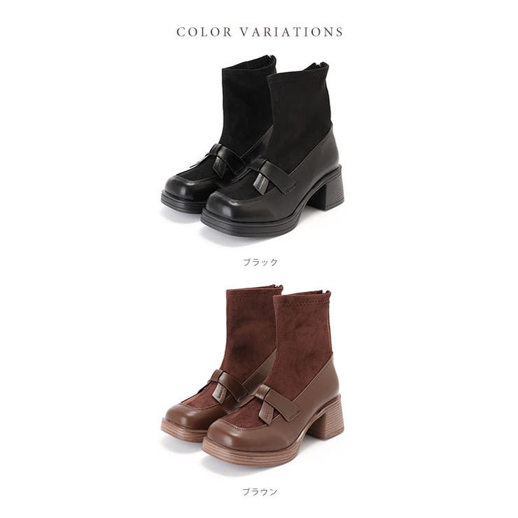 リボン付き パンプス風 ソフト | レースレディース  | 詳細画像2 