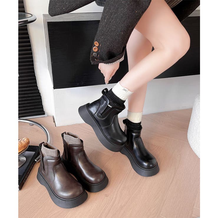 レイヤード風 リブ ショート | レースレディース  | 詳細画像7 