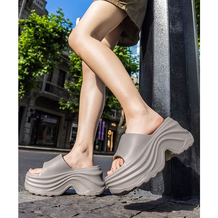 ソリッドカラー 厚底 ボリューム | レースレディース  | 詳細画像7 