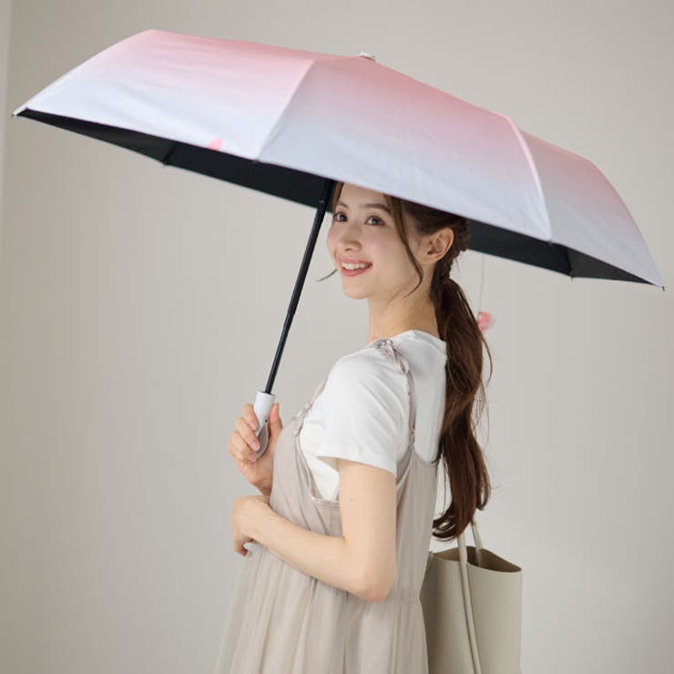 【雨晴兼用】コサージュ付き カラー グラデーション | レースレディース  | 詳細画像1 
