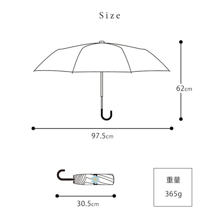 【雨晴兼用】バイカラー フラワー モチーフ付き | レースレディース  | 詳細画像20 