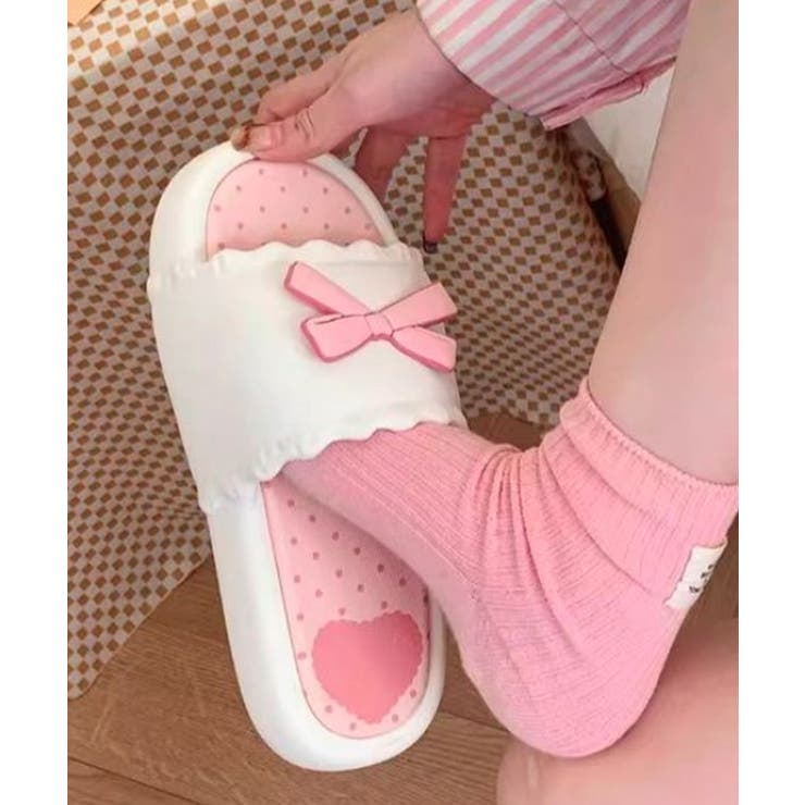 リボン ドット 厚底 | レースレディース  | 詳細画像7 