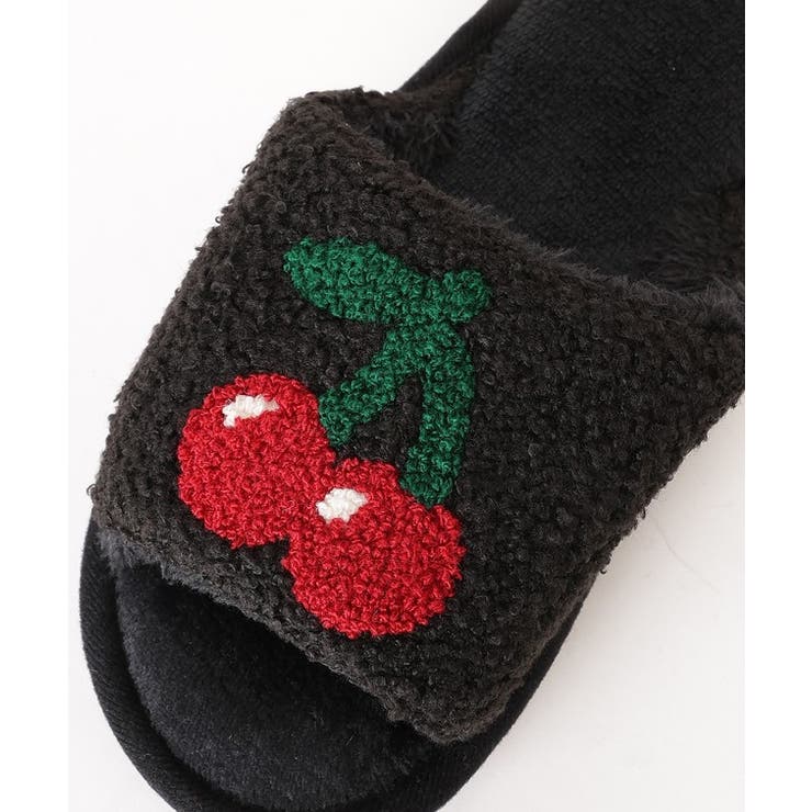 配色 チェリー柄 オープントゥ | レースレディース  | 詳細画像19 