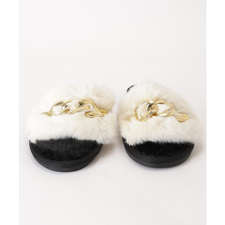 メタリックチェーン ファー オープン | レースレディース  | 詳細画像13 