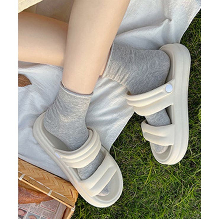 ソリッドカラー 厚底 2WAY | レースレディース  | 詳細画像12 